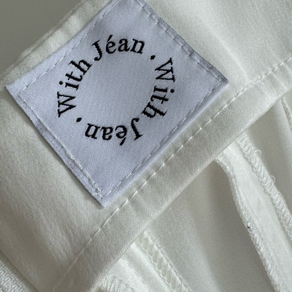 WITH JÉAN CHLOÉ CORSET DRESS IN WHITE - Picture 6 of 14